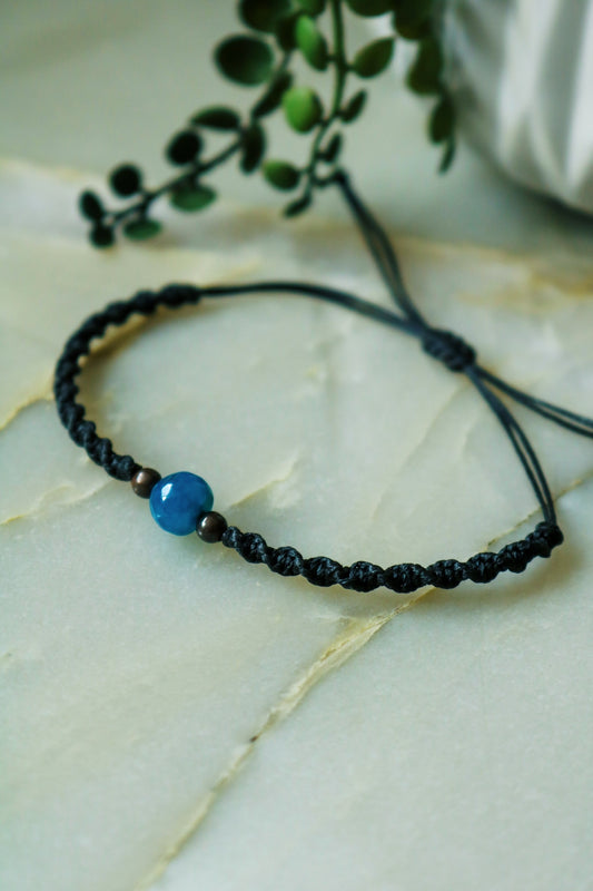 Blue Agate Bracelet